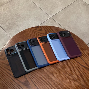 เคสใสคริสตัลป้องกันเลนส์แบบเต็มรูปแบบสุดหรูสำหรับ iPhone 18 Pro Max 17 16 15 14 พร้อมปุ่มสัมผัสกล้องและกันชน - Product Image 2