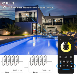 C320 Aipin IP68 a prueba de agua 2,4G <span class=keywords><strong>Bluetooth</strong></span> WIFI Zigbee Sync Tuya Smart APP Control remoto piscina proyecto controlador 5/24V - Product Image 5