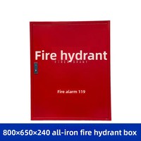 Armoire à Tuyaux et Matériel Incendie Intérieure Tout Acier - Rouge, Origine Quanzhou