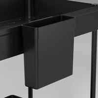 Nouveau produit : Étagère double coulissante pour cuisine, rangement amovible sous l'évier, support à épices pour comptoir, organisateur d'épices