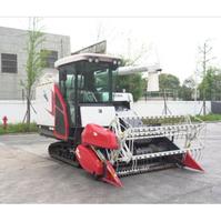 Moissonneuse-batteuse agricole XR730 à chenilles avant et arrière pour une récolte efficace du blé, du riz et du maïs