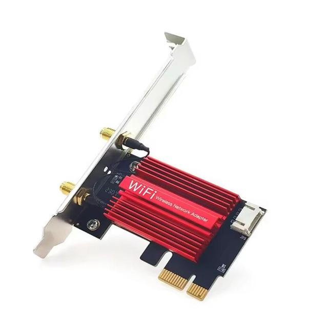 Wifi 5 PCI-E Wireless Adapter AC1200 Network Card Dual Band 2.4G/5Ghz 802.11AC for BT4.0 Desktop Windows 7/8/10/11