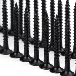 Tornillo para paneles de yeso con cabeza plana/óptica/panal, opcional, de acero al carbono de alta resistencia/acero inoxidable, fosfatado negro, de rosca fina y gruesa - Product Image 6