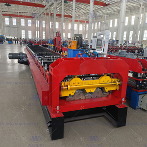 Manufacture Metal Roof Building Material Light Steel Framing Metal Drywall Steel Floor Decking <b>Sheet</b> <b>Tile</b> Making Machine Price - Product Image 2