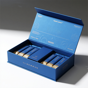 Custom Luxury Packaging Magnetic Closure for Health Products Powder Collagen <strong>Protein</strong> Functional Food Sachet Drink Mix Gift Box - Product Image 4