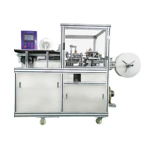 Full Automatic Hotel Toilet Round Soap Tea Cake Pleated Packing Wrapping Packaging Machine