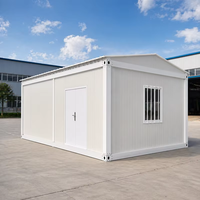 Maison préfabriquée étanche, maison modulaire mobile, bureau préfabriqué, bâtiment de 20 pieds, maisons portables prêtes à l'emploi, maison conteneur détachable