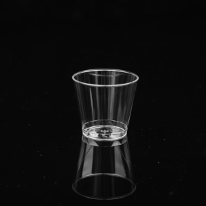 1 Oz Unique Design Hot Sale Disposable Clear Plastic Shot Glasses