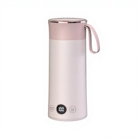 Thermos magnétique à vide personnalisé avec logo, chauffe-biberon portable électrique de 350 ml, pour les entreprises, le bureau ou les voyages