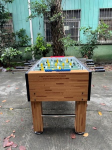 Disponibile, Fornitura Diretta dalla Fabbrica, Tavolo da Calcio Standard in MDF da 1,4 m, 55 Pollici, per Adulti, Calcio Balilla Educativo - Product Image 4
