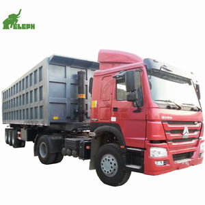 Remorque à 3 essieux de 45 mètres cubes, remorque à benne hydraulique, <span class=keywords><strong>semi</strong></span>-remorque à benne basculante - Product Image 3