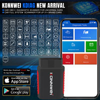 Escáner OBD2 Inalámbrico KONNWEI KDIAG, Herramienta de Diagnóstico Completo del Sistema, Actualización Gratuita de por Vida, 1 Año de Garantía