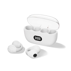 Auriculares de Clip para Oreja TWS, Auriculares Inalámbricos Premium BT 5.3, Auriculares Estéreo de Alta Fidelidad con Cancelación de Ruido ANC - Product Image 1