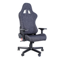 Chaise moderne confortable en cuir PU de haute qualité avec support pour lunettes, réglable, avec logo personnalisable pour les joueurs sur PC
