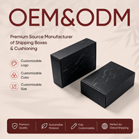Boîte en carton ondulé sur mesure OEM, boîte d'expédition en carton kraft à paroi simple pour petits produits
