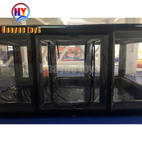 Offre Spéciale gonflable Carport Pvc bâche de voiture peinture lavage abri tente Portable voiture Parking Garage