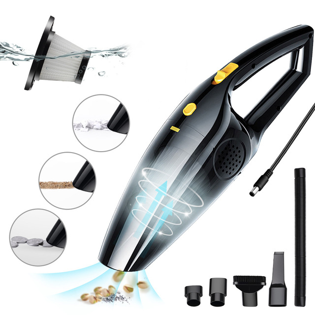 Factory Wholesale 2022 12v Car Clearer Handheld Wet and Dry House Use Mini Car Vacuum Cleaner