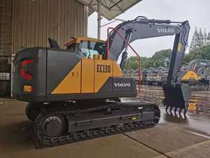 Mini pelle Volvo EC130 de haute qualité 90% nouvelles machines de terrassement hydrauliques sur chenilles à bas prix pelles d'occasion - Product Image 5