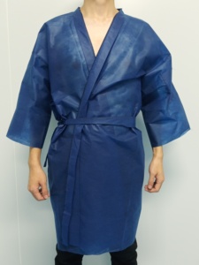 Batas Kimono Desechables, Batas de Spa Desechables para Salón de Belleza, Batas de Peluquería No Tejidas, Batas Desechables - Product Image 3