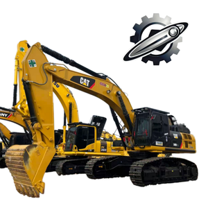 Excavatrice d'occasion Caterpillar 340D2L, 40 tonnes, marque japonaise d'origine, modèle 2023, godet de 2,0 m, chenilles en caoutchouc, moteur puissant, avec vidéo - Product Image 1