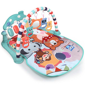 Multifunktionale Aktivitätsmatte zum Fabrikpreis: Spiel-, Schlaf- und Musikteppich mit Baby-Pedal-Klavier, Tier-Rassel und Krabbelmatte - Product Image 3