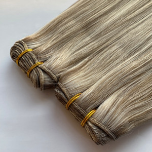 <span class=keywords><strong>Cheveux</strong></span> humains 100% Remy européen vierges, double trame, cuticules intactes, pour tissages à double trame à la machine, directement de l'usine - Product Image 5