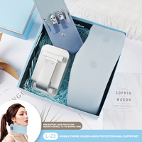 Coffret cadeau de voyage haut de gamme avec bouteille isotherme, éventail et parapluie pliant, idéal pour les fêtes d'anniversaire et les cadeaux de vacances