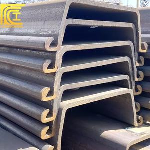 Panneaux de palissage en acier Larsen SY295 SY390 400*100*10.5mm Q235 Q355 9m 12m 15m 18m 24m DIN, JIS, AISI, ASTM, GB, BS Type Z Type <span class=keywords><strong>U</strong></span> - Product Image 5