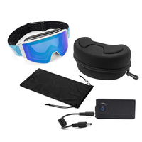 HUBO 20A OTG Lentille polarisée magnétique personnalisée Lunettes antibuée chauffantes pour la motoneige et le ski