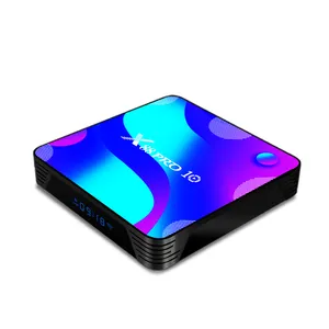 Caixa de tv x88 pro 10 rk3318, quad-core, 4k, filme bt4.0, 10, android 11, smart, 16gb 32gb, 64gb 128gb