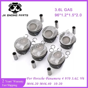 发动机活塞环组 96mm 适用于保时捷 3.6 Panamera 4 M46 MCW MCX 970 3.6L 10-16 V6 GAS M46.20 M46.40 MCW.AA 94810304825 - Product Image 2