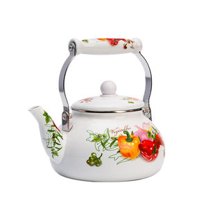 Litthing — bouilloire en acier et émail, bouilloire à fleurs, décalcomanie, personnalisable, en couleur, alimentation directe depuis l'usine - Product Image 3