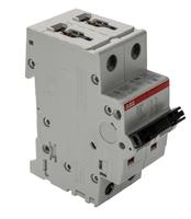 Disjoncteur miniature compact 2CDS252001R0031 S202-D3 System Pro M, 2 pôles, pouvoir de coupure 6 kA, 3A, 400V AC, 125V, Série S200