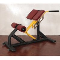 Nouveau banc d'exercice abdominal Cybex en acier de couleur commerciale, chaise romaine, extension dorsale pour l'entraînement physique, en vente