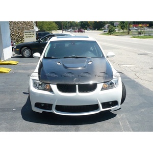 ชุดแต่งคาร์บอนไฟเบอร์ ฝาครอบเครื่องยนต์ด้านหน้า สำหรับ BMW M3 E90 ปี 2005 - 2008 - Product Image 1