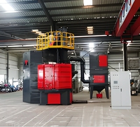Machine de sablage rotative à 360 degrés Q35, machine de sablage automatique à plateau tournant robuste