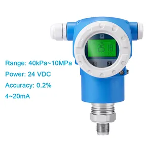 Wholesale Low Cost 0.2% Accuracy SUS304 Thread Connection 4-20mA Hydraulic Oil Water Level Pressure Gauge Transmitter