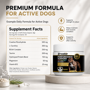 Suplemento para el Cuidado de la Salud de Mascotas de Marca Privada OEM/ODM, Golosinas Blandas para Perros, Aumento de Masa Muscular, Proteína Natural, Ganador de Peso - Product Image 6