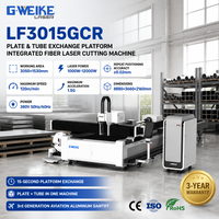 Gweike Lasermaschine zum Schneiden von Rohren und Blechen Faserlaser-Schneidegerät 1500W IPG Gweike Laser