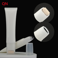 Tube cosmétique multifonction en plastique 50ml 80ml 100ml avec bille de massage en acier inoxydable pour crème visage et cou