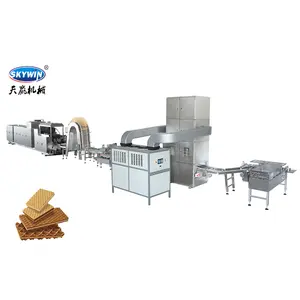 Skywin Hochwertige Wafer herstellungs maschine Wafer Bar Biscuit Production Line Wafer Machine