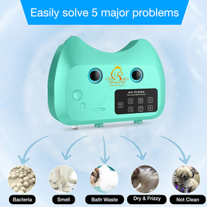 EUR PET منتجات تنظيف العناية بالحيوانات الأليفة حمام تدليك القط والكلب حمام سبا الشامبو التلقائي خلط التخفيف - Product Image 2