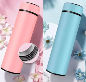 Luxury Personalized Letterpress Printed Morandi Color Stainless Steel Vacuum Flask <b>A5</b> <b>Plain</b> <b>Notebook</b> Umbrella Gift Set - Product Image 4