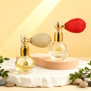 ขวดน้ำหอมทรงกลมลายวินเทจสั่งทำขายส่ง ขนาด 10 มล. 100 มล. ขวดแก้วน้ำหอมพร้อมหัวปั๊มแบบถุงลม - Product Image 4