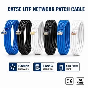 Câble réseau <span class=keywords><strong>Ethernet</strong></span> RJ45 Cat5e UTP FTP SFTP Gigabit en cuivre pour PC, routeur, jeux, <span class=keywords><strong>10m</strong></span>, prix usine - Product Image 1