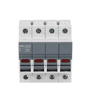 하이 퀄리티 4P 퓨즈 및 퓨즈 홀더 GRL 두꺼운 구리 세라믹 퓨즈 기본 공장 직접 판매 RT18-32/3P + N 하이 퀄리티 - Product Image 2