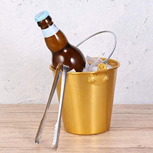 1.25 lít nhôm rượu sâm banh rượu Xô đá cho KTV Câu lạc bộ Thanh nguồn cung cấp với <span class=keywords><strong>Ice</strong></span> kẹp vàng cho Ấm đun nước sao Loft & Gấu - Product Image 3
