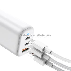 Factory Wholesale 65W Power <b>Adapter</b> <b>EU</b> US <b>Plug</b> 3 Ports QC 3.0 Type-C PD Mobile Phone Travel Chargers - Product Image 4