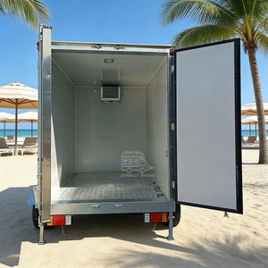 Refrigerator Cooling <b>Trailer</b> Semi <b>Trailer</b> High Capacity Refrigerated Cold <b>Trailer</b> Cooler Refrigerator for Mini Food <b>Trailers</b> - Product Image 2