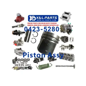 Haute qualité pour Deutz Engine BFL914 moteur Piston Assy 02937624 04235280 0293 7624 0423 5280 avec segment de Piston
